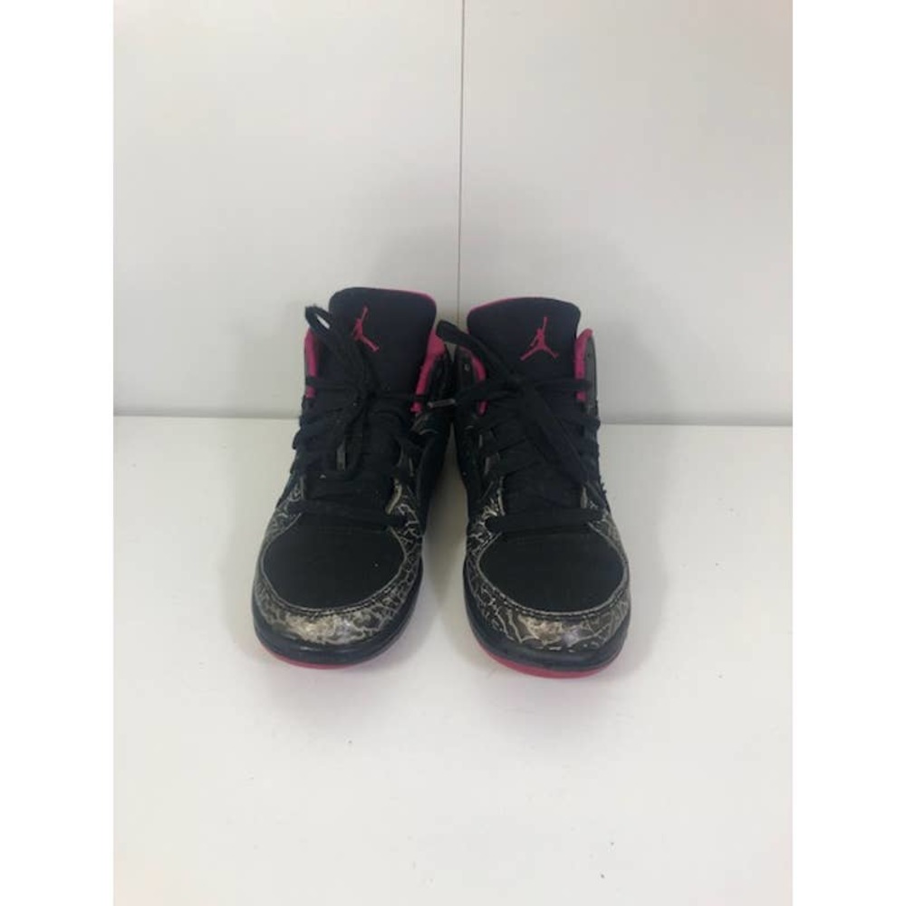 Nike Air Jordan 1 Youth Size 2.5 Flight 3 Premium GG 747092-060 Black/Purple
